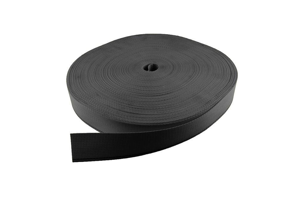 2" x 300' Polyester Webbing, B.S 6,000 lbs - Gray