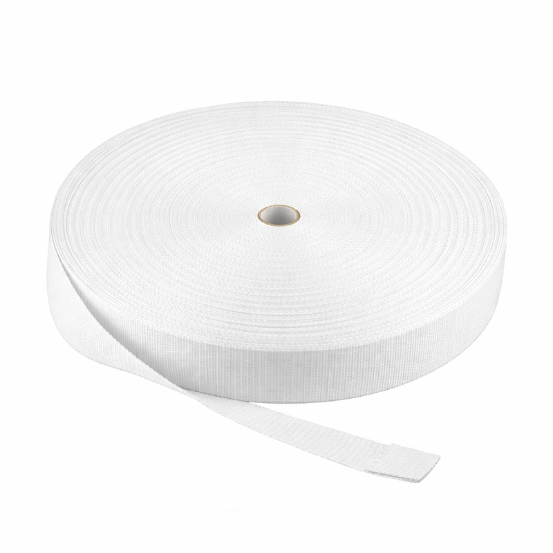 2'' x 300' Polypropylene Webbing, B.S. 750 lbs - White