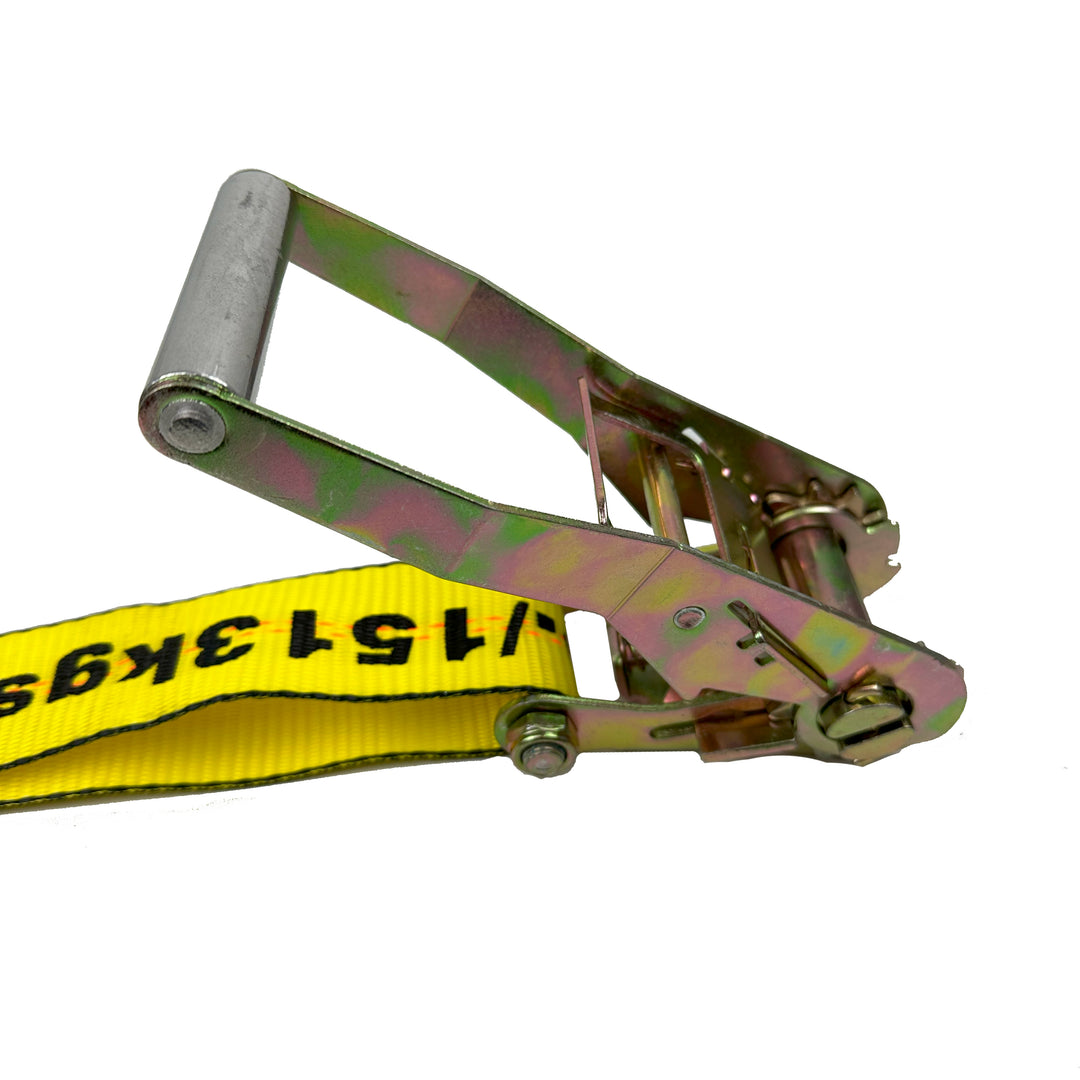 2" x 30' Ratchet Strap with D-Ring