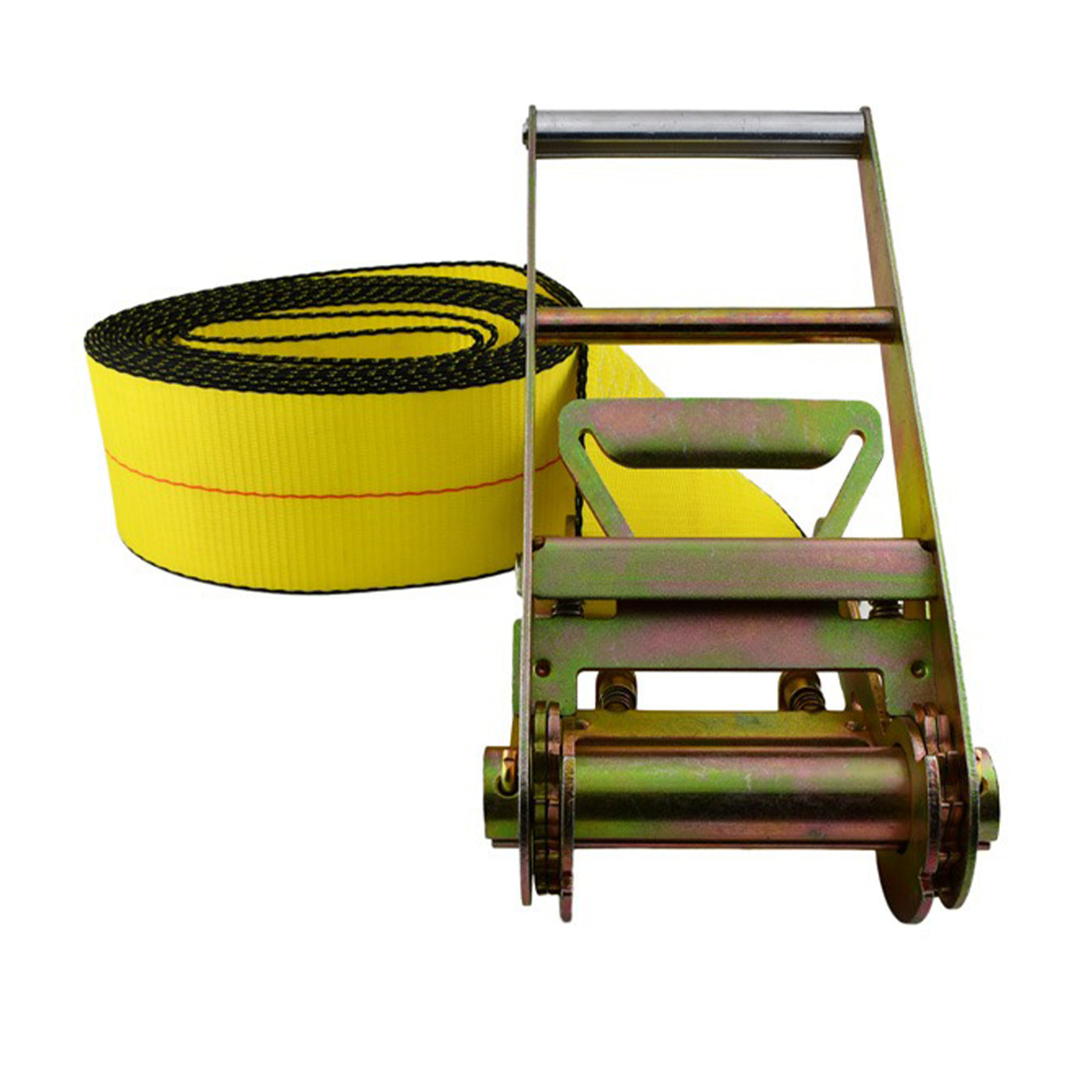 4'' Yellow Endless Ratchet Strap — Tarps & TieDowns