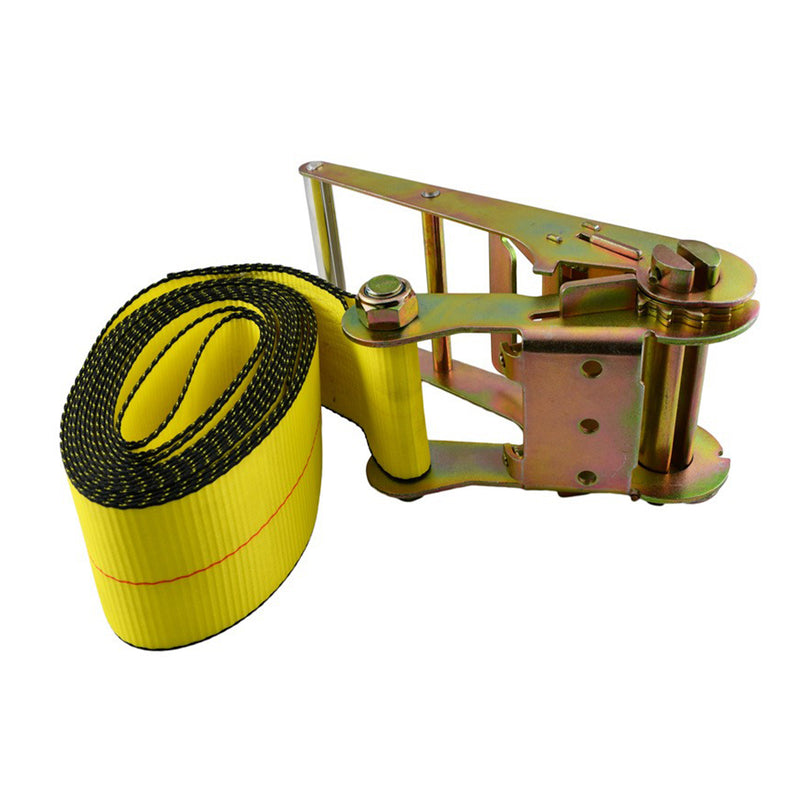 4'' Yellow Endless Ratchet Strap