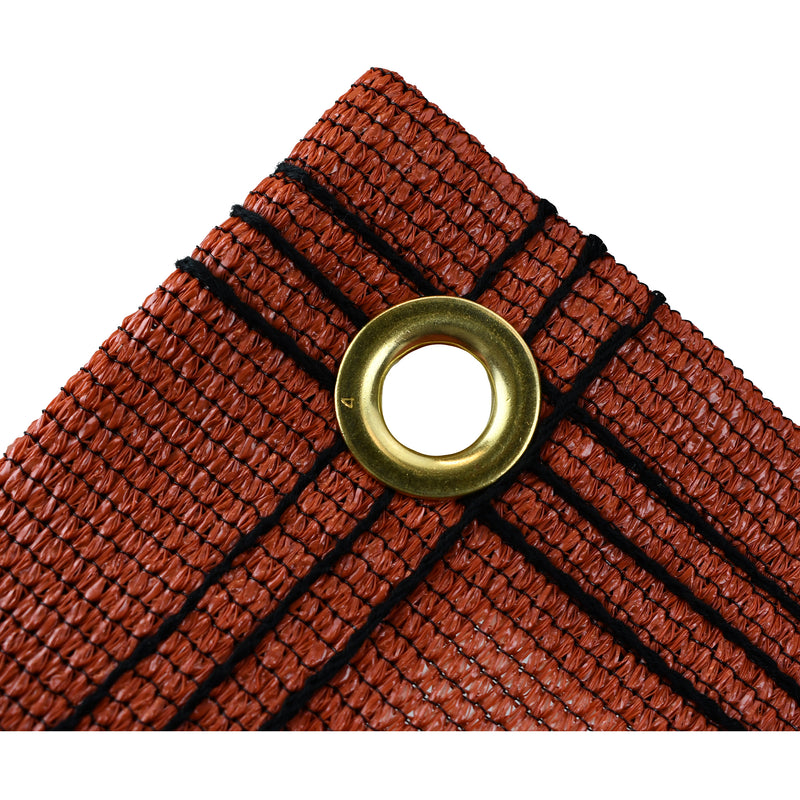 Terra Cotta Mesh Tarp - 95% Shade