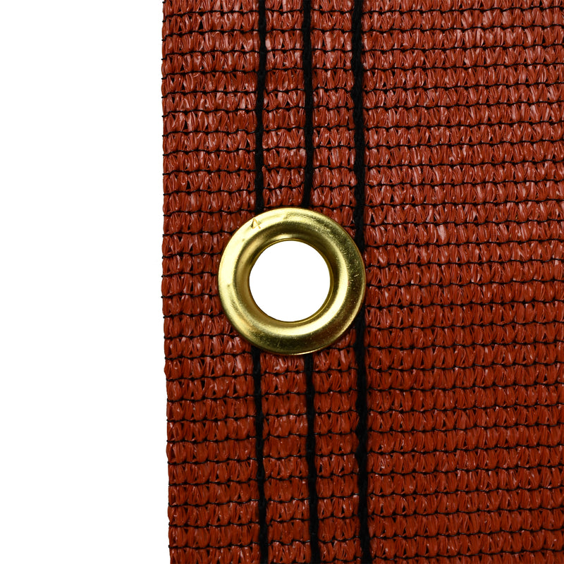 Terra Cotta Mesh Tarp - 95% Shade