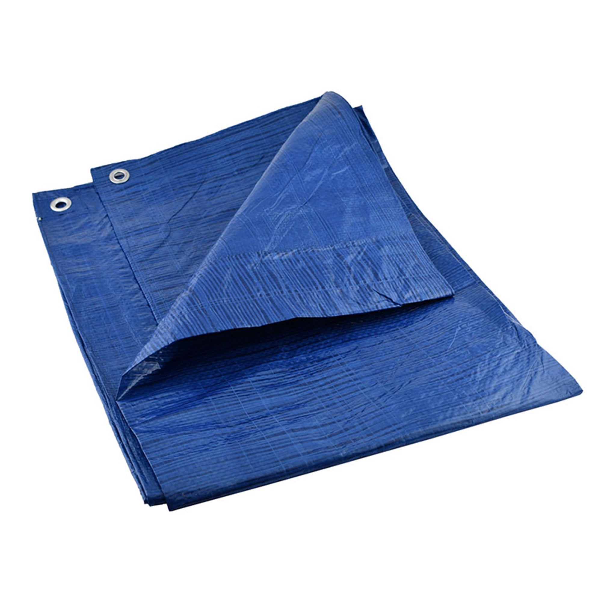 Blue Regular-Duty Poly Tarps — Tarps & Tie-Downs