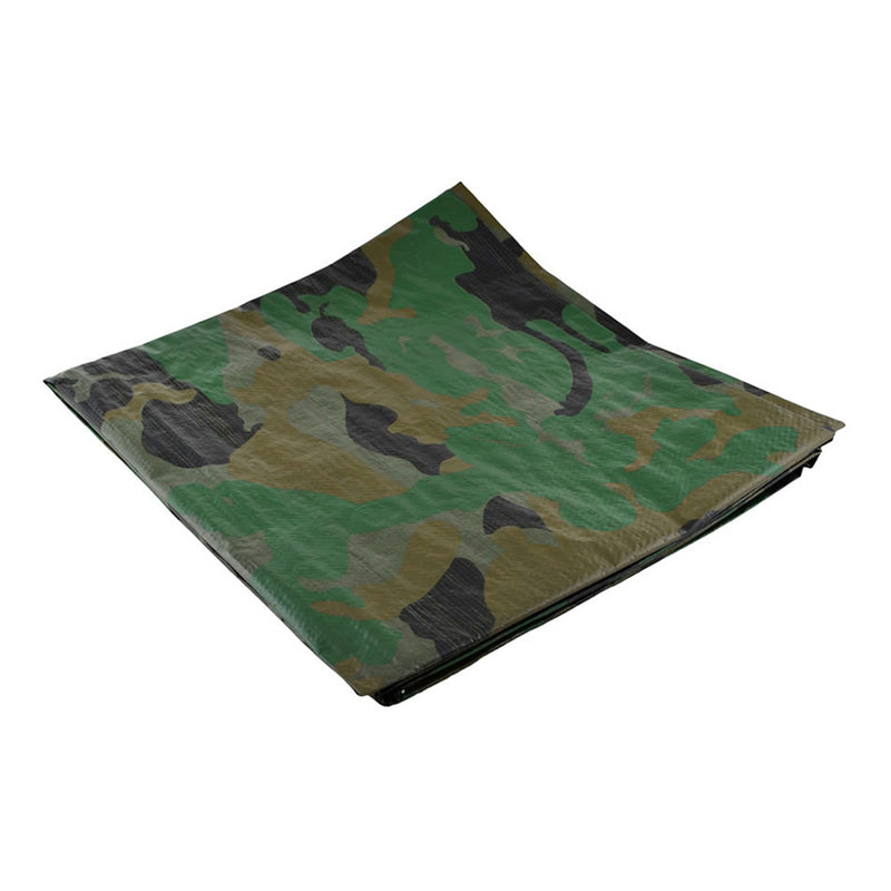 Camouflage Medium Duty Poly Tarp