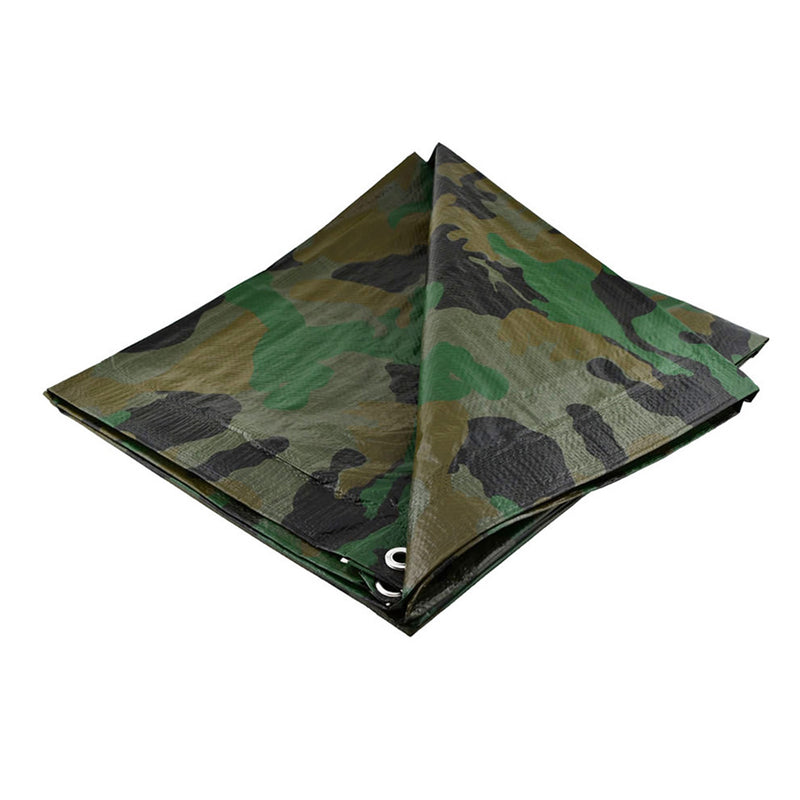 Camouflage Medium Duty Poly Tarp