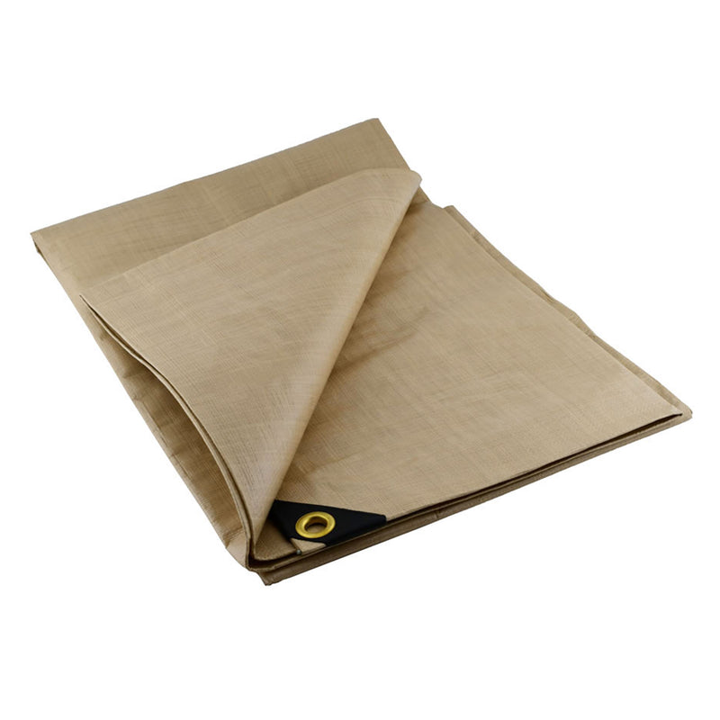 desert tarp Desert Heavy-Duty Poly Tarps 7' x 20' (Actual Size 6'6" x 19'6")