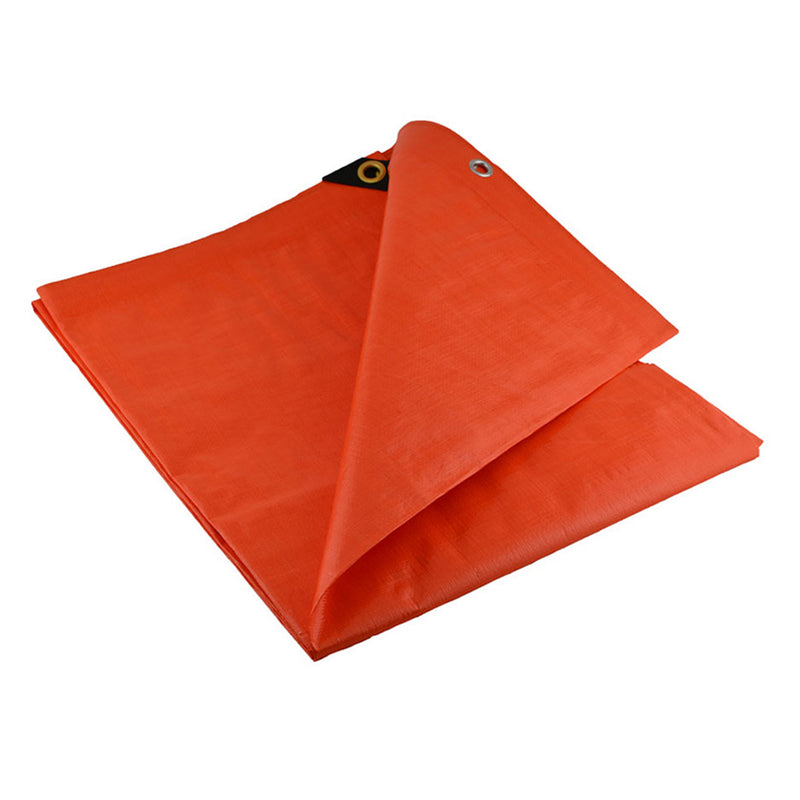 Orange Heavy-Duty Poly Tarps