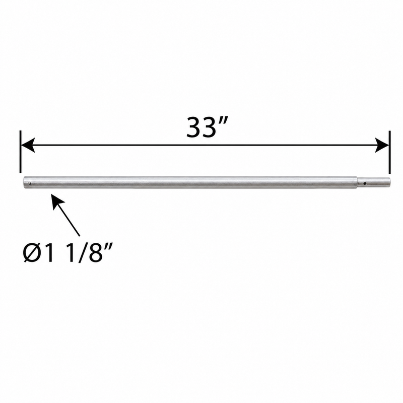 1” X 33” Crank Handle Extension