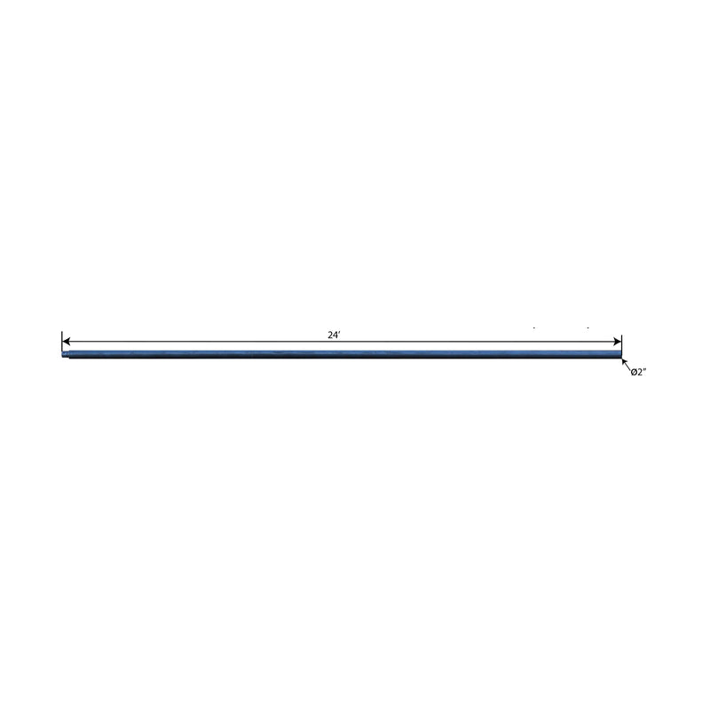 2" x 24' Roll Tube