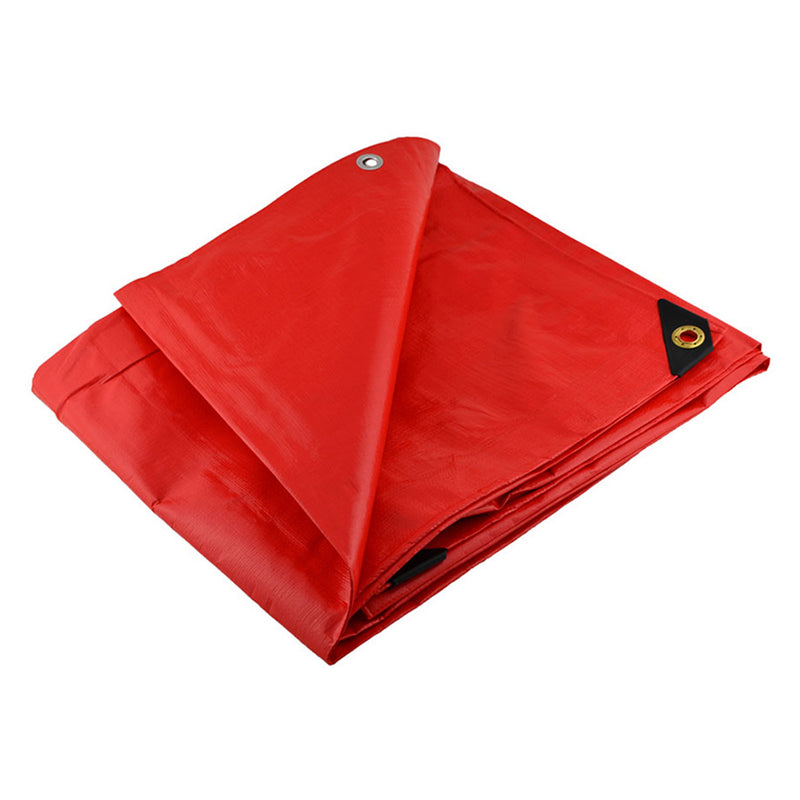 Red Heavy-Duty Poly Tarps