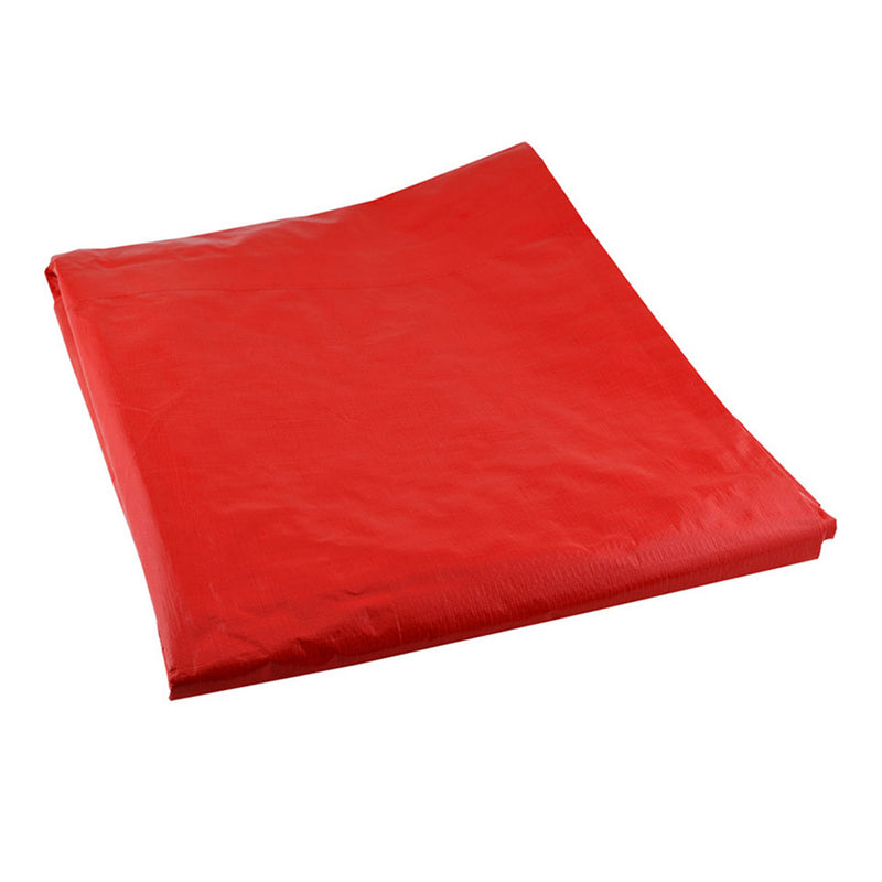 Red Heavy-Duty Poly Tarps