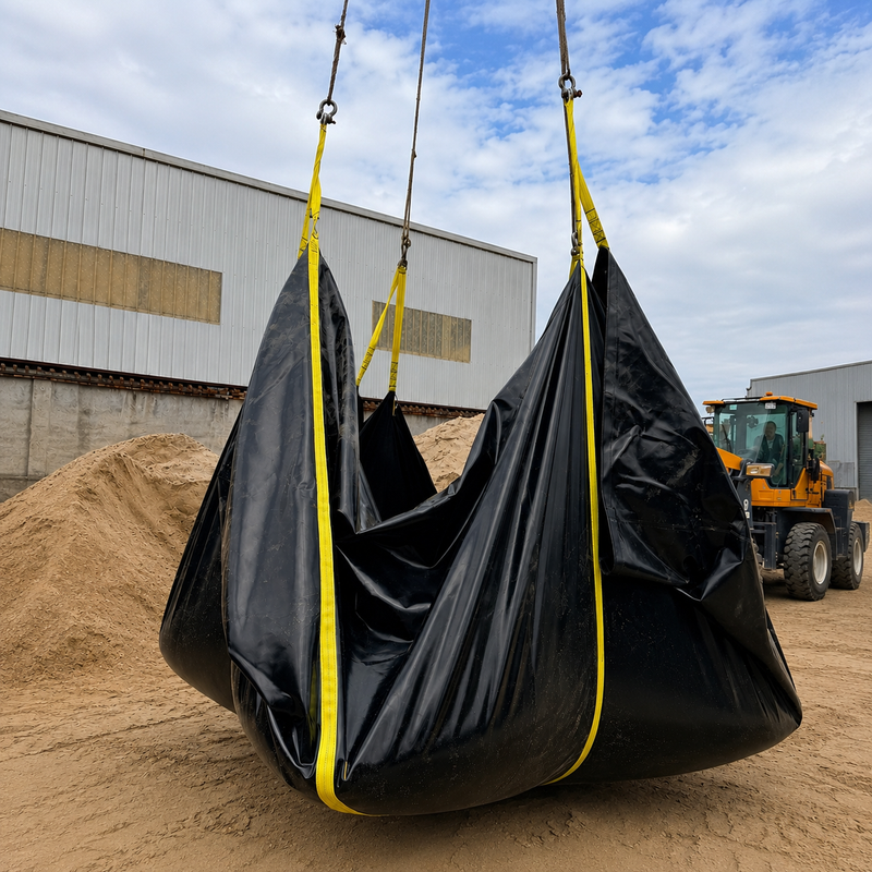 Debris Lifting Roofer's Tarp
