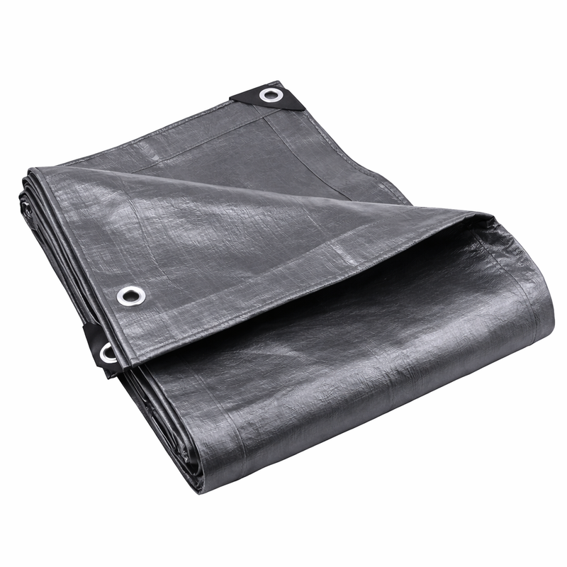 Silver Super Heavy-Duty Poly Tarps