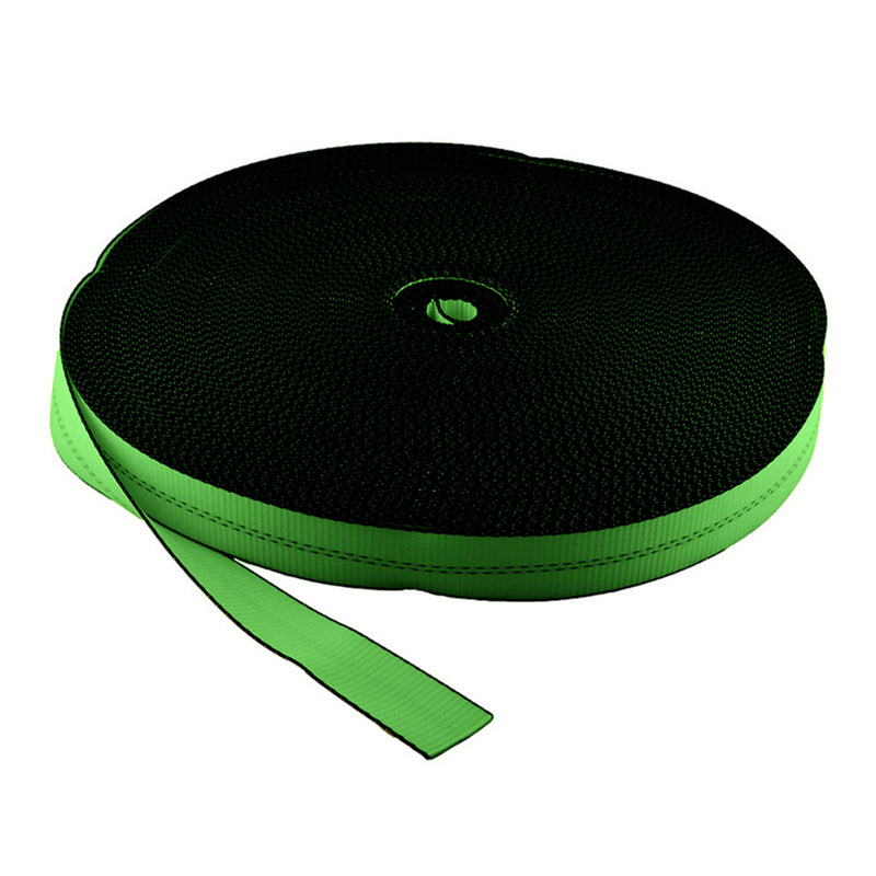 2 inch webbing in green