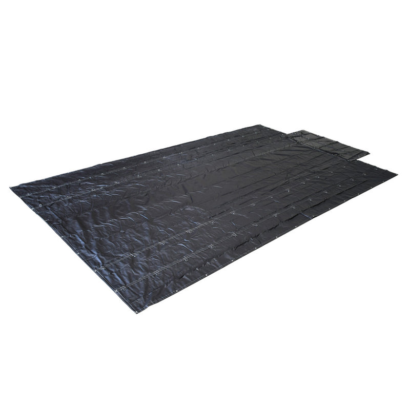 heavy duty lumber truck tarps in black 16 oz