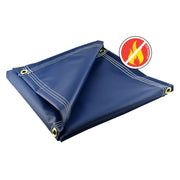 18oz navy FR tarps