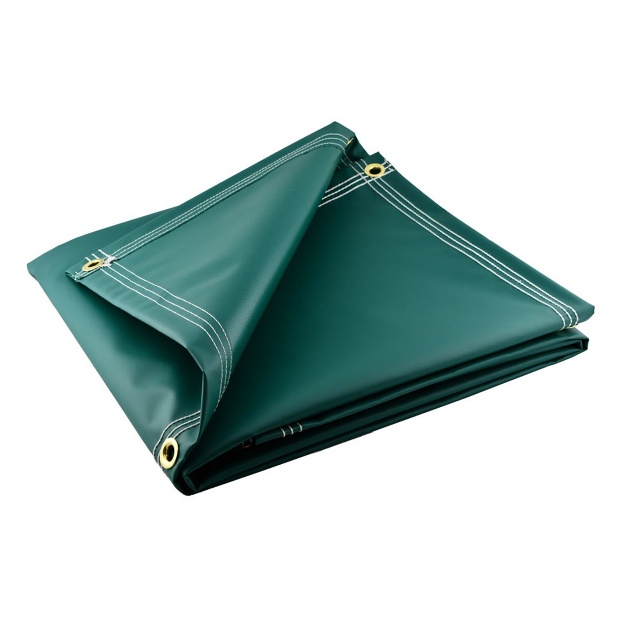 Super Heavy Duty Green Vinyl Tarps - 22 oz — Tarps & Tie-Downs