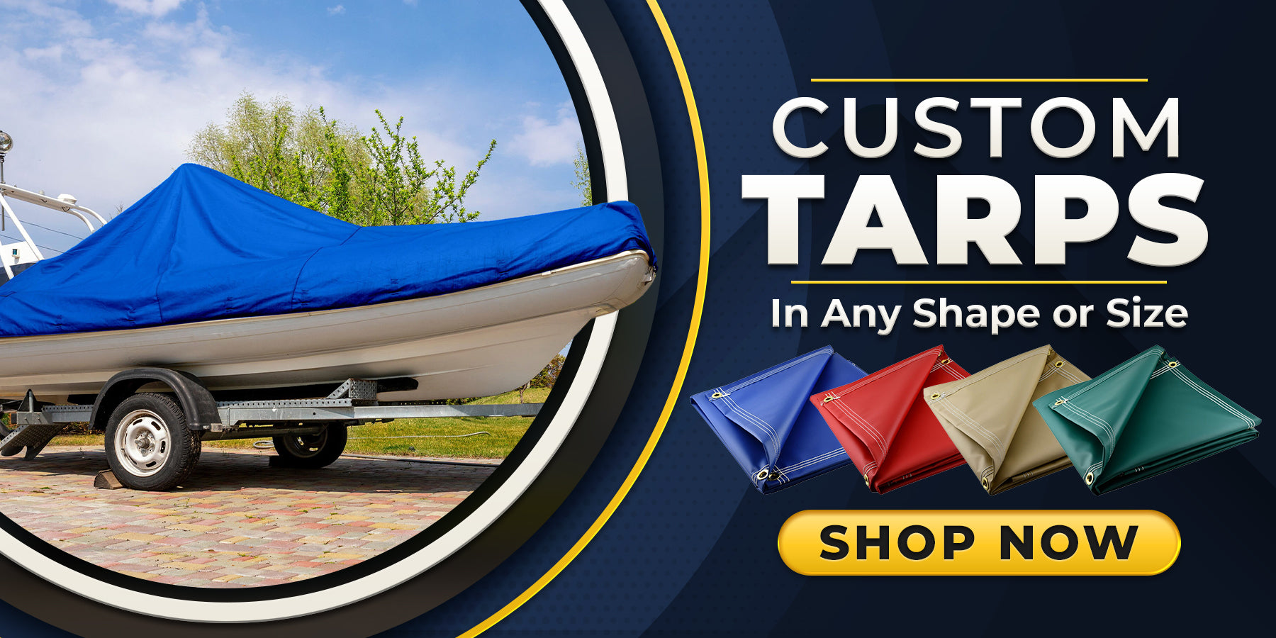 Tarps & Tie Downs Stockton, CA Custom Mesh & Vinyl Tarps Tarps & TieDowns