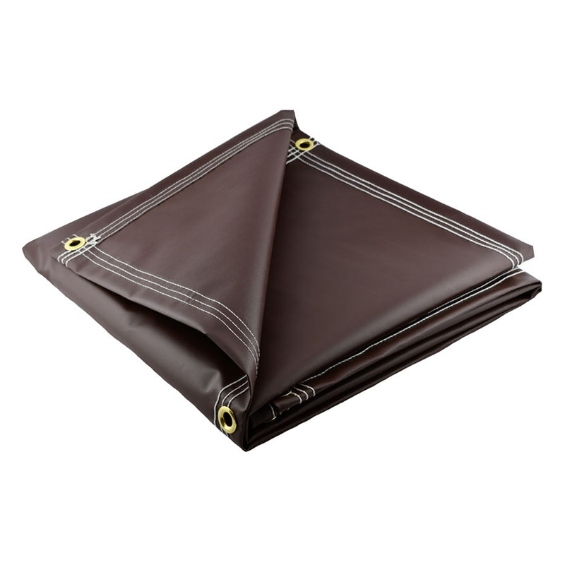 heavy duty brown vinyl tarps
