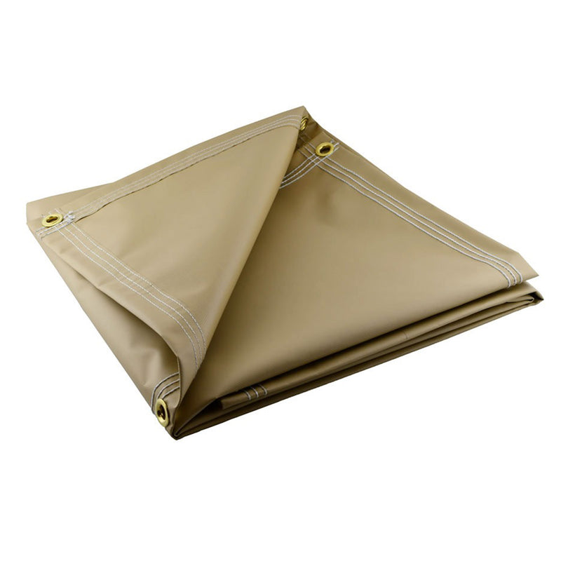 heavy duty tan vinyl tarps