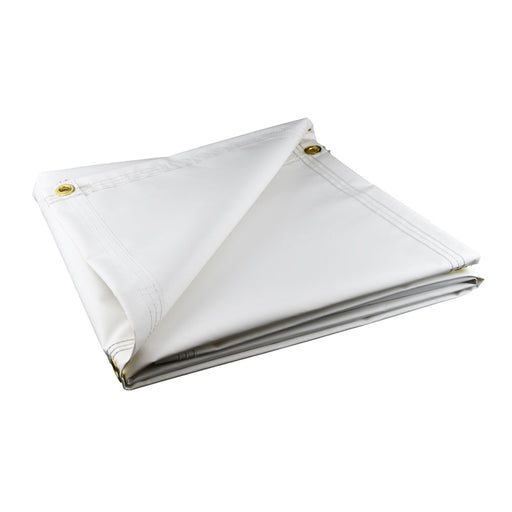 custom vinyl tarps Medium Duty White Vinyl Tarps