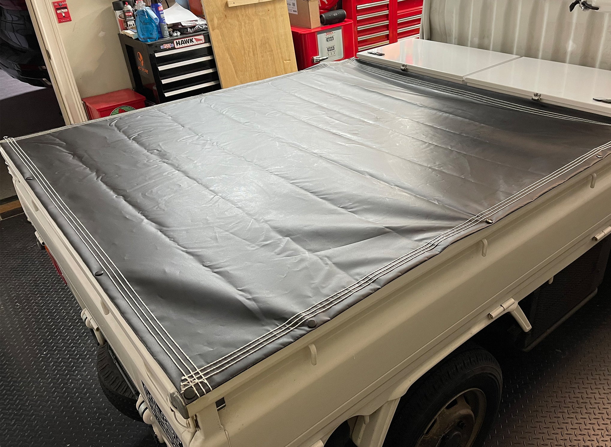 Tarps & Tie Downs Stockton, CA Custom Mesh & Vinyl Tarps — Tarps & TieDowns