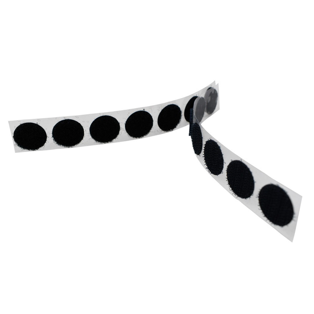 Adhesive Velcro Circles (Hook and Loop) 3/4 Diameter, 27.5 Yards Long –  Tarps & Tie-Downs