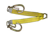V Strap with Mini J & 8'' Hooks