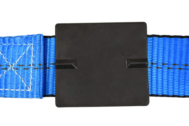 2'' x 14' Auto Tie Down Strap with Swivel J Hook and Rubber Cleats