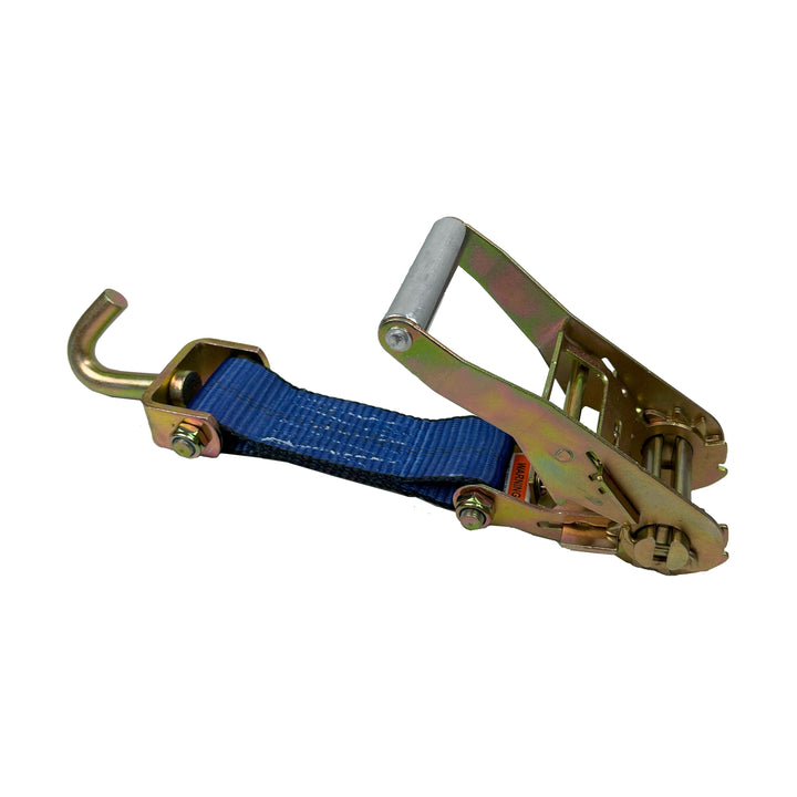 2'' Auto Tie Down Ratchet Strap with Swivel J Hook - FIXED SIDE ONLY