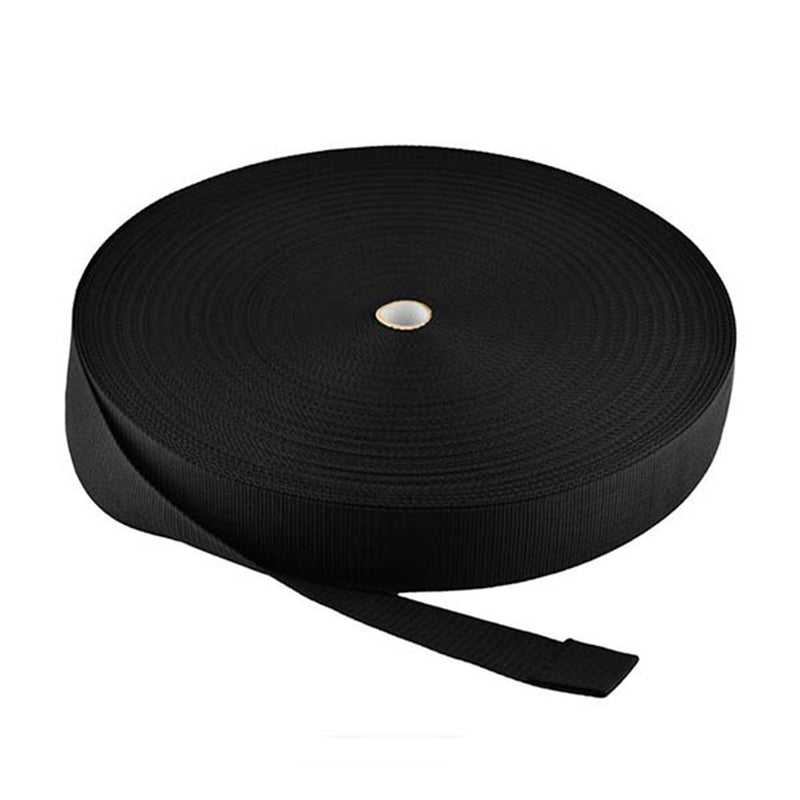 2'' x 300' Polypropylene Webbing, B.S. 750 lbs - Black