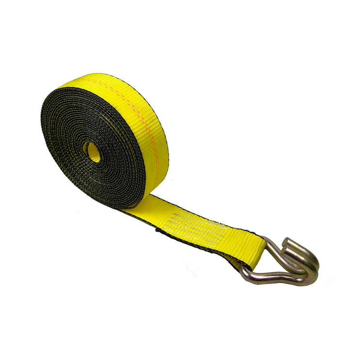 2” x 30′ Winch Strap With Wire Hook