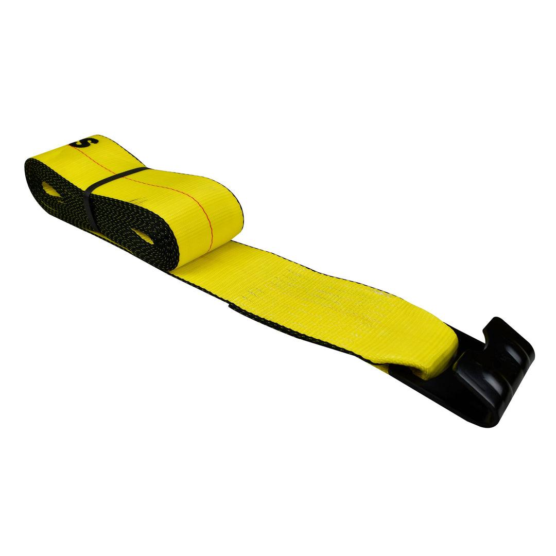 4" x 30' Ratchet Strap with Flat Hook
