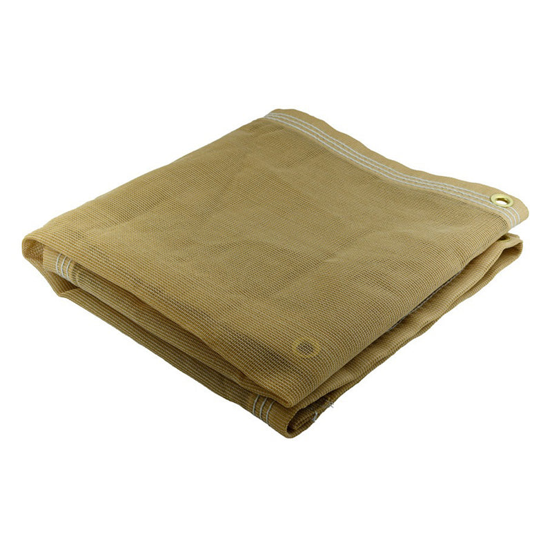 Tan Mesh Tarp - 70% Shade