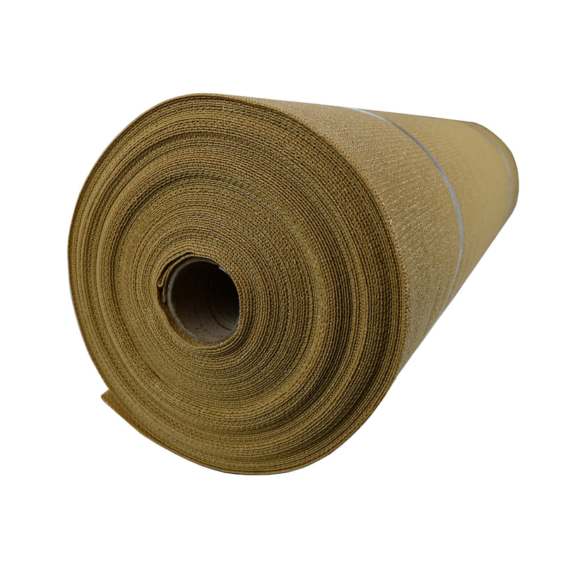 Tan Mesh Roll - 90% Shade