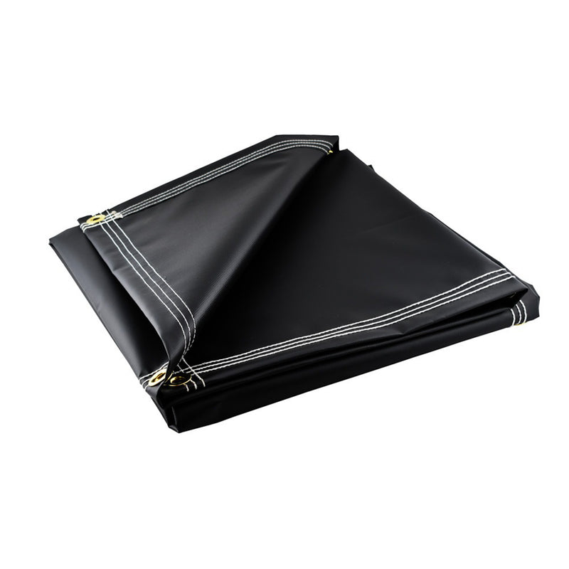 tarp vinyl Super Heavy Duty Black Vinyl Tarps