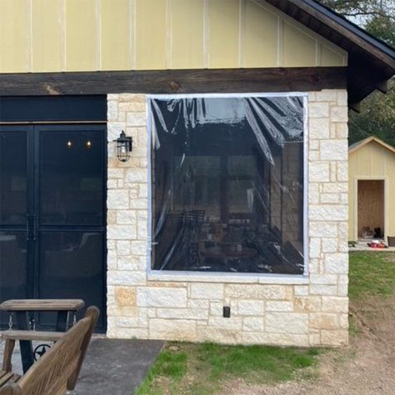 Clear Vinyl Tarps - 20 Mil