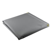 Super Heavy Duty Gray Vinyl Tarps - 22 oz