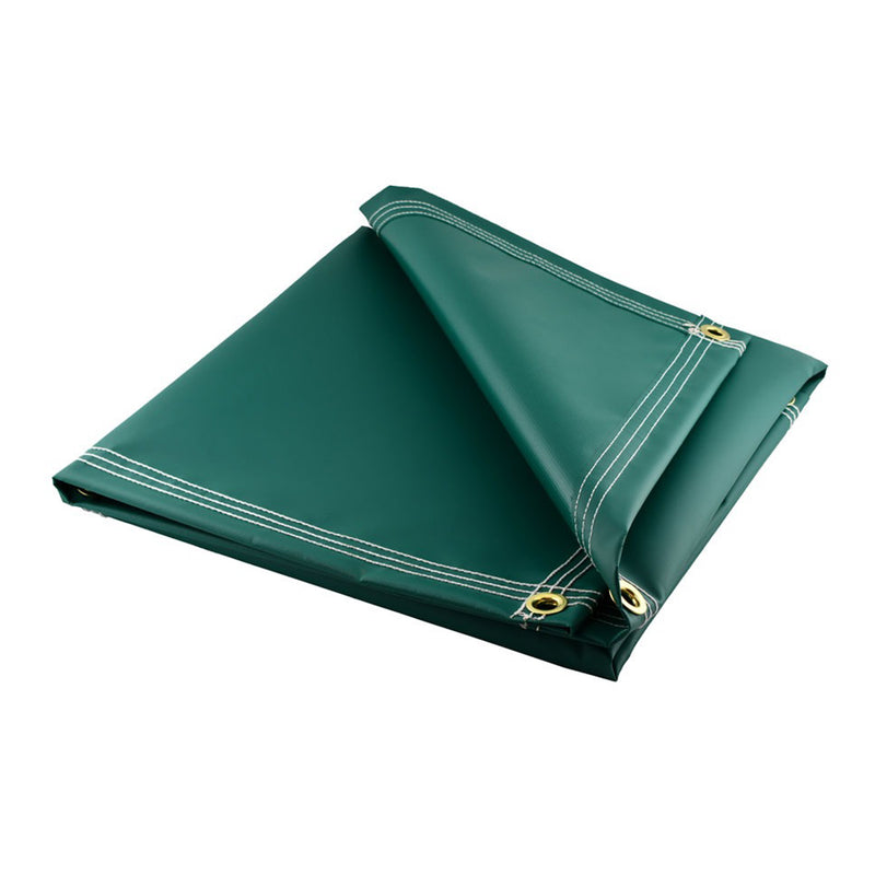 Heavy Duty Green Vinyl Tarps - 18 oz