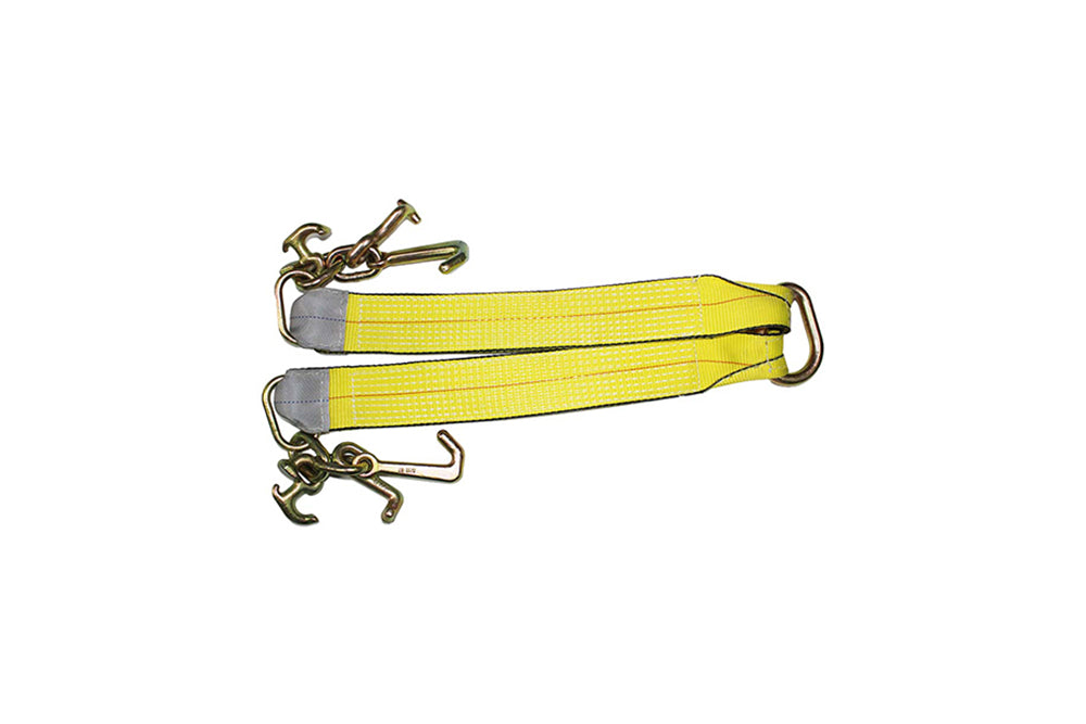 V Strap with Mini J Cluster Hooks — Tarps & Tie-Downs