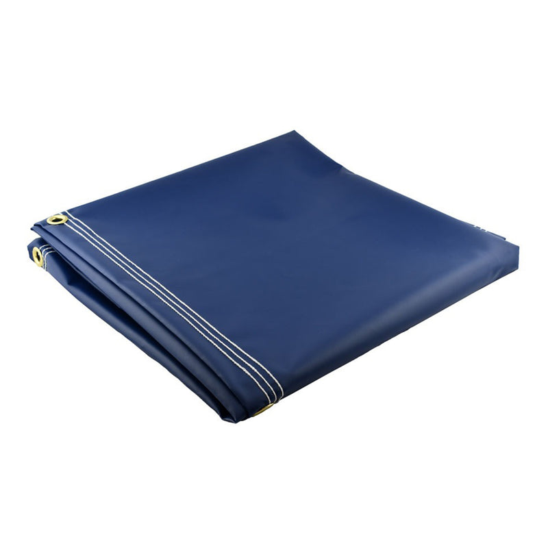 Heavy Duty Navy Vinyl Tarps - 18 oz