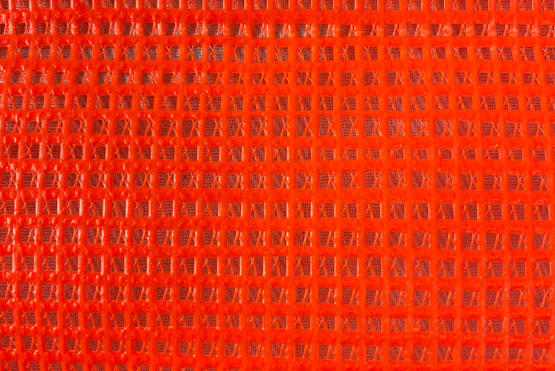 18" x 18" Orange Flag With Bungee Cord