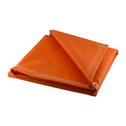 Super Heavy Duty Orange Vinyl Tarps - 22 oz