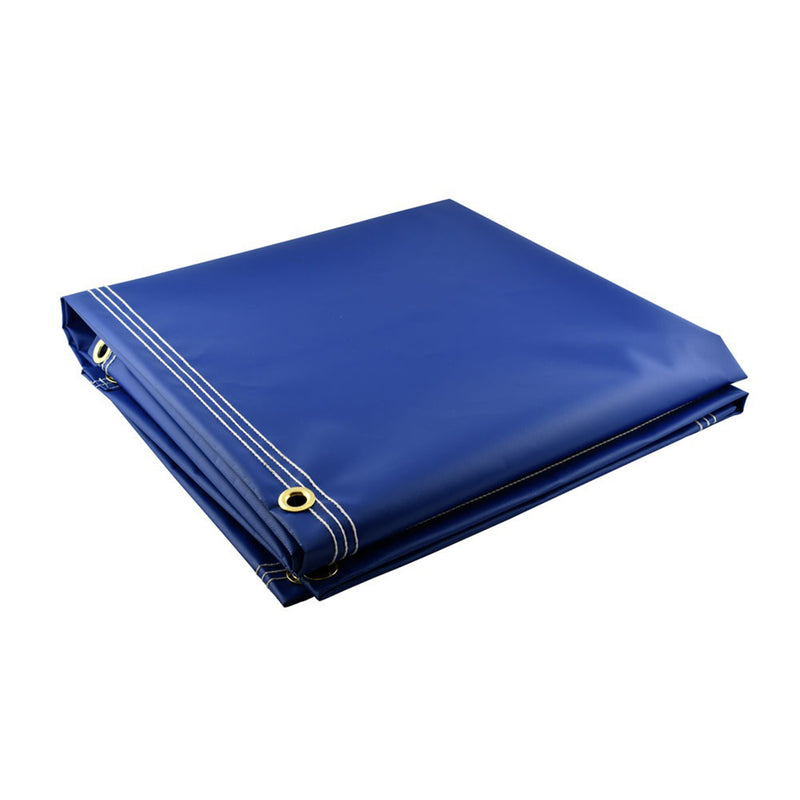 Super Heavy Duty Royal Blue Vinyl Tarps - 22 oz