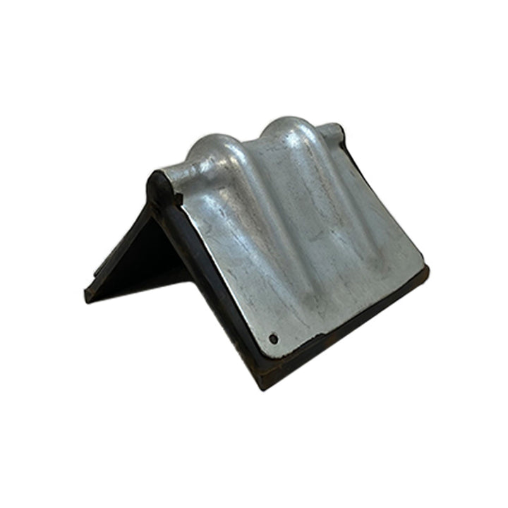 2" x 4" Steel Corner Protector with Rubber Backing