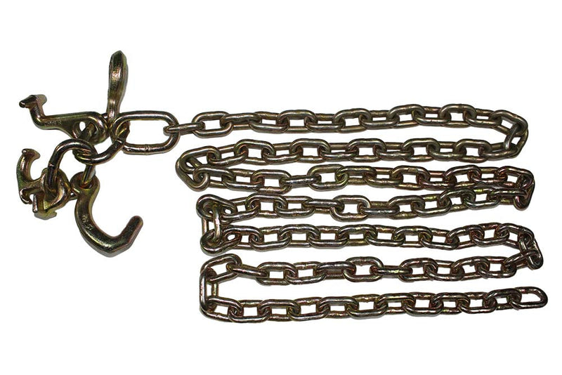 5/16'' x 10' Chain with Mini Datsun, Grab, R & T Hooks