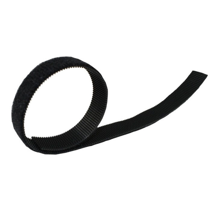 Velcro Fastener Back-to-Back Cable Tie 0.5" X 27.5 Yards, Black