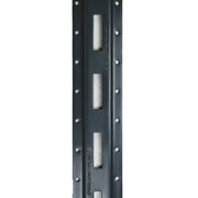 10' Series E-Track Flanged, Vertical, Powder Coated